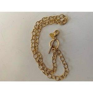Origami Owl Goldtone Toggle Necklace 16 Inches
